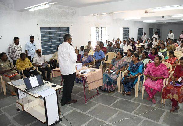 சென்னை மாவட்ட தேர்தல் பணியில் ஈடுபடும் அதிகாரிக்ளுக்கு ஒருநாள் பயிற்சி முகாம்….