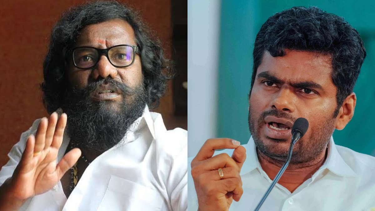 “பசும்பொன் முத்துராமலிங்கத் தேவரோடு அண்ணாமலையை ஒப்பிடுவது அபத்தம்” – கருணாஸ் கடும் விமர்சனம்