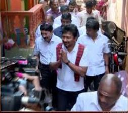 சேப்பாக்கம், திருவல்லிக்கேணியில் பகுதியில் தீவிர வாக்கு சேகரிப்பில் உதயநிதி ஸ்டாலின்