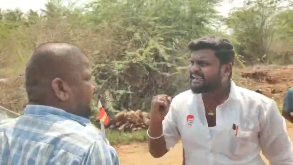 செங்கல் சூளையில் மாமூல் கேட்டு தகராறு செய்த தவெக நிர்வாகி கட்சியில் இருந்து அதிரடி நீக்கம்…