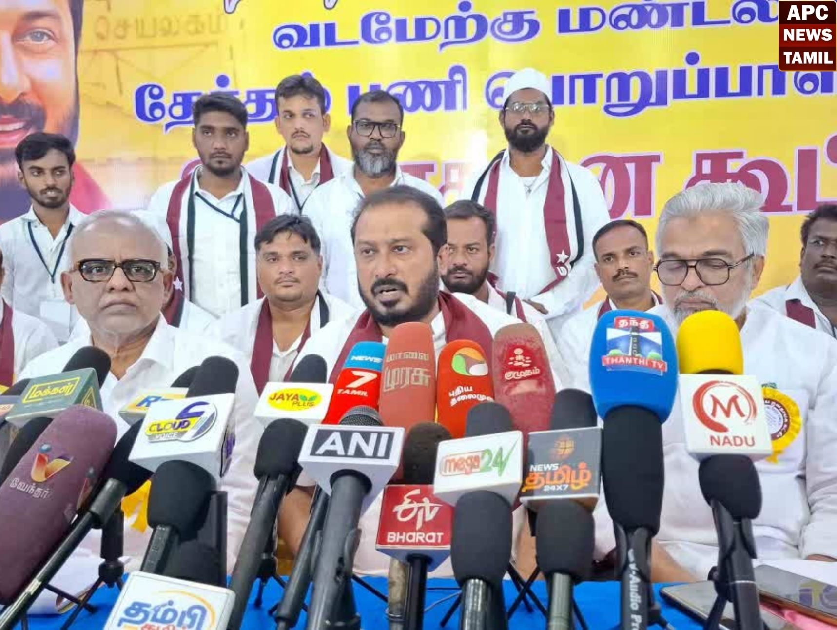 கொள்கை ரீதியான கூட்டணி என்பதால் வெற்றி தோல்வியை பற்றி கவலை இல்லை – தமிமுன் அன்சாரி