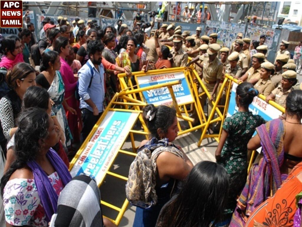 சென்னை: காவல் நிலையத்திலேயே திருநங்கைகள் பயங்கர மோதல் – மூன்று பேர் கைது 