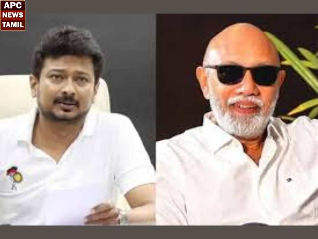 "உதய்.. Hats off you.!" - சட்டமன்ற எதிர்க்கட்சித் தலைவர் உதயநிதிக்கு நடிகர் சத்யராஜ் புகழாரம்!
