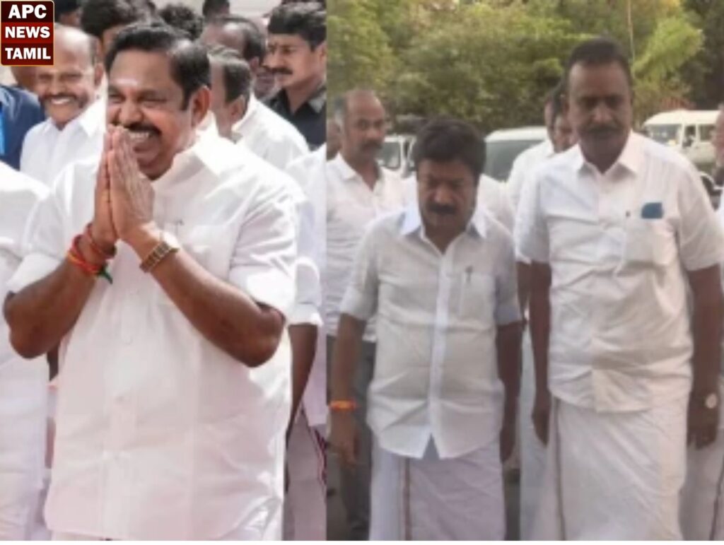 அதிமுகவில் பிளவு: விஜய் அரசுக்கு ஆதரவு தெரிவித்த சி.வி.சண்முகம் - எஸ்.பி.வேலுமணி தரப்பு!