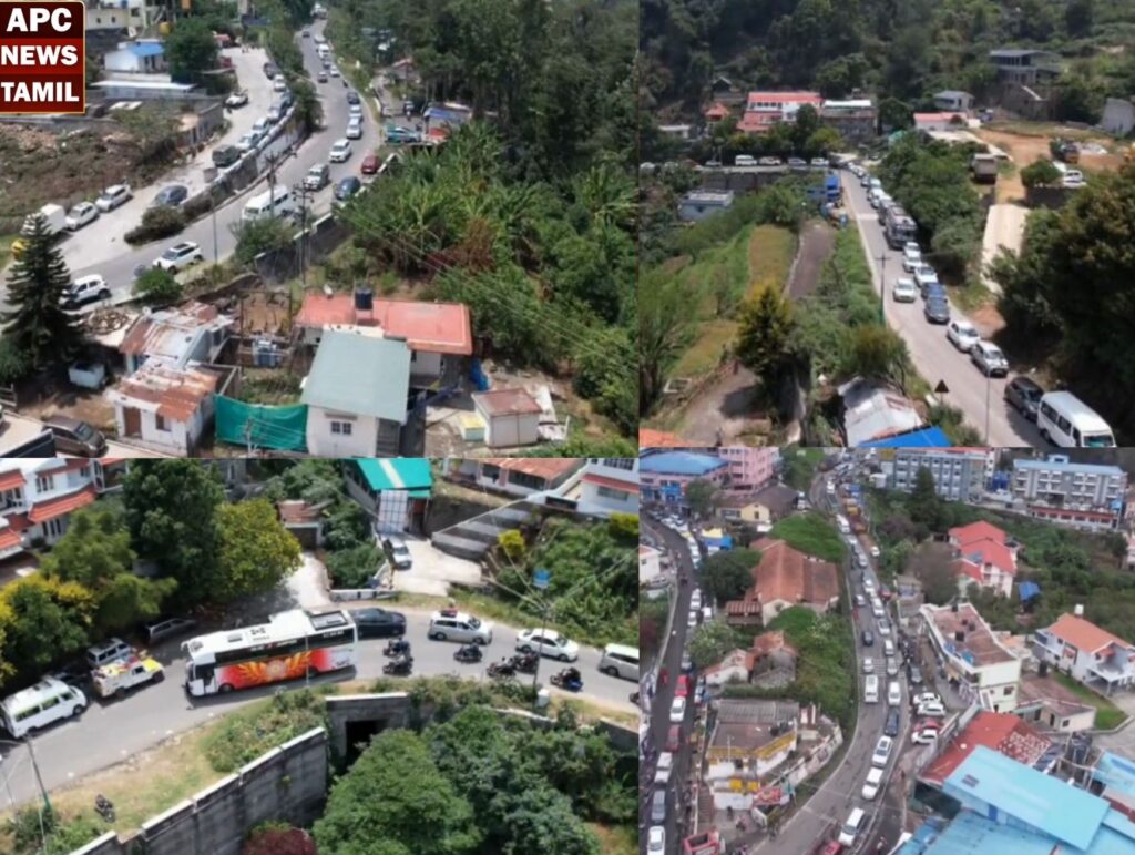 கொடைக்கானல் - சுற்றுலா வாடகை வாகன ஓட்டுநர்கள் தர்ணா