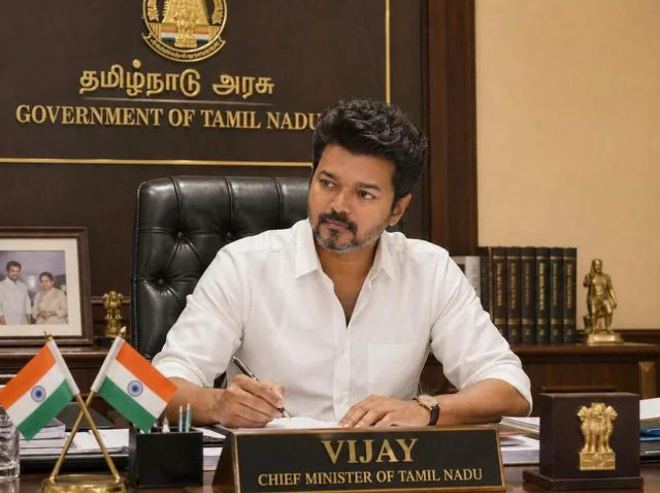 தேர்தல் வாக்குறுதியில் ‘ஒவ்வொரு மாதம்’.. அரசாணையில் ‘இரு மாதம் ஒருமுறை’! தவெக அரசின் முதல் கையெழுத்திலேயே (ஏ)மாற்றம்?