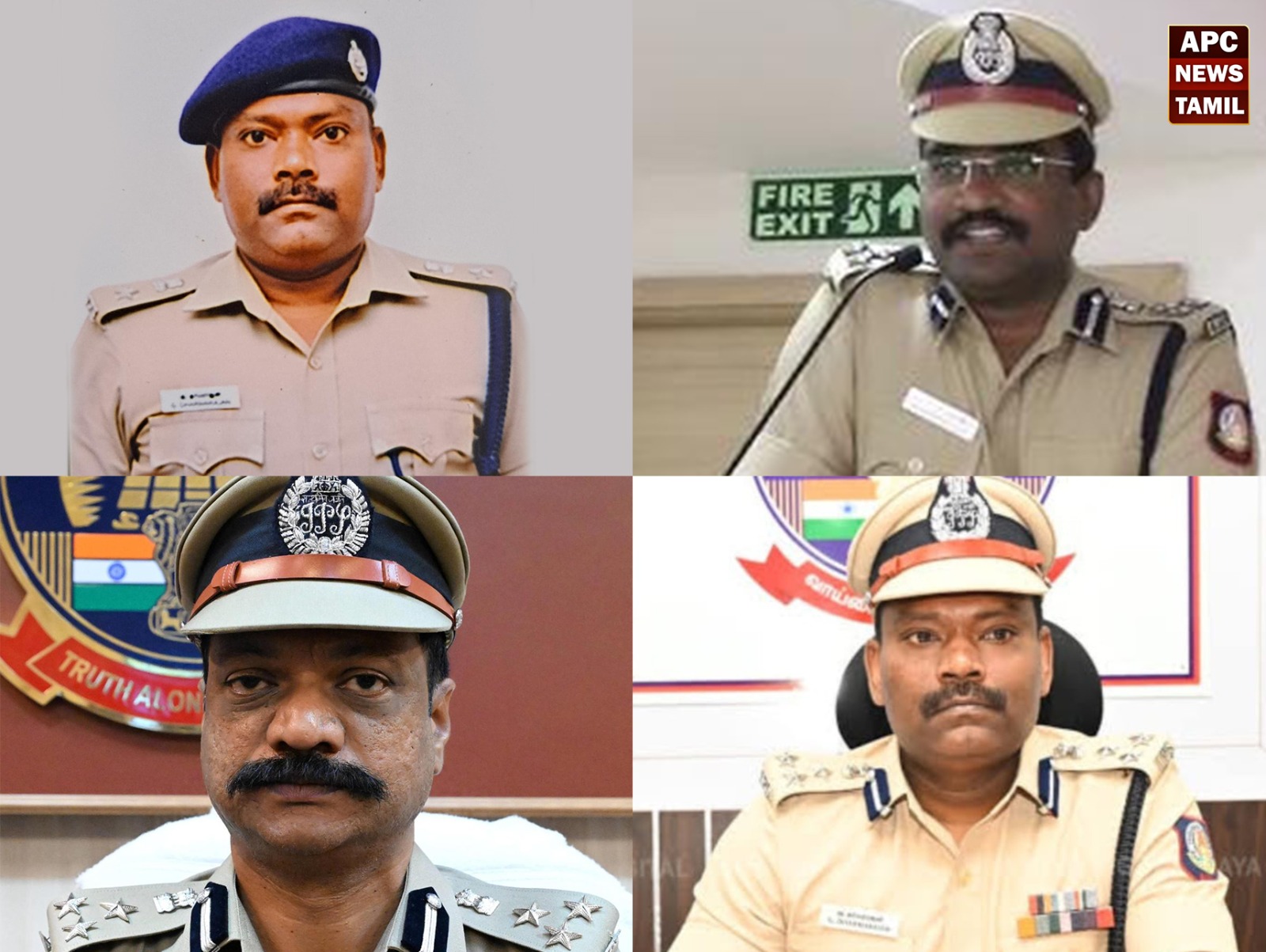 உளவுத்துறையில் அதிரடி மாற்றம் – 10 காவல்துறை அதிகாரிகள் இடமாற்றம் செய்து தமிழக அரசு உத்தரவு