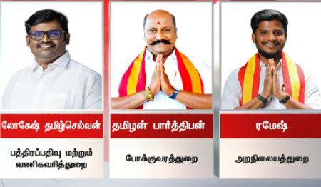 தவெக அமைச்சர்களுக்கு இலாகா ஒதுக்கீடு… முக்கிய இலாகாக்கள் யாருக்கு?