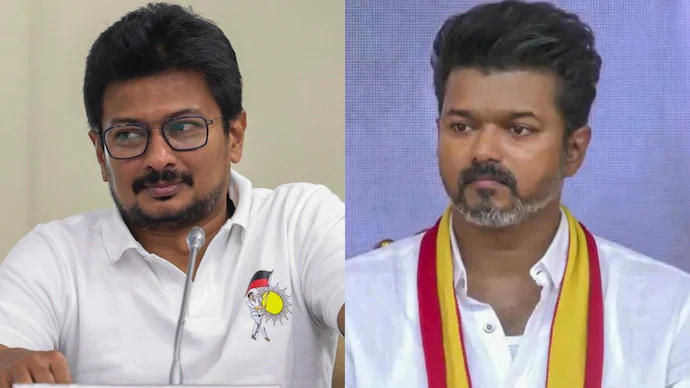 “பயிர்க்கடன் தள்ளுபடி பெயரில் SCAM” - முதலமைச்சர் விஜயை விமர்சித்த உதயநிதி ஸ்டாலின்!
