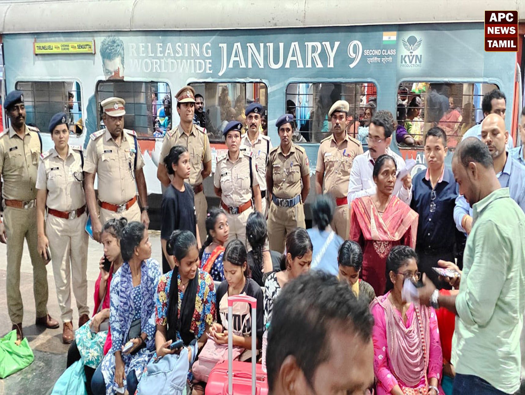 பெரியபாளையம் அமோனியா கசிவு: சிகிச்சை முடிந்த 62 அசாம் தொழிலாளர்கள் சொந்த ஊர் பயணம்