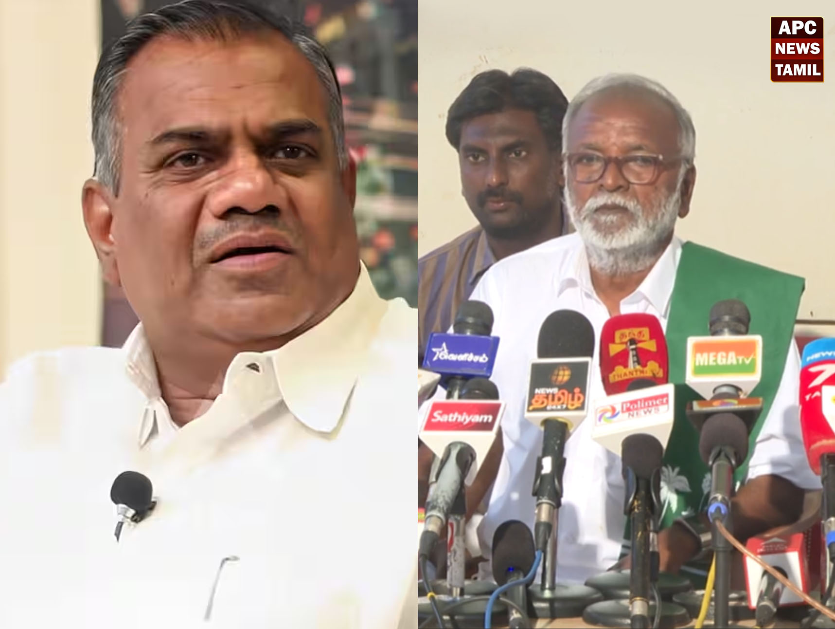 “காவிரியின் டிஎம்சி தெரியாது; ‘புல், ஆஃப்’ மட்டும்தான் தெரியும்” – புஸ்சி ஆனந்தை விமர்சித்த விவசாயி நல்லசாமி