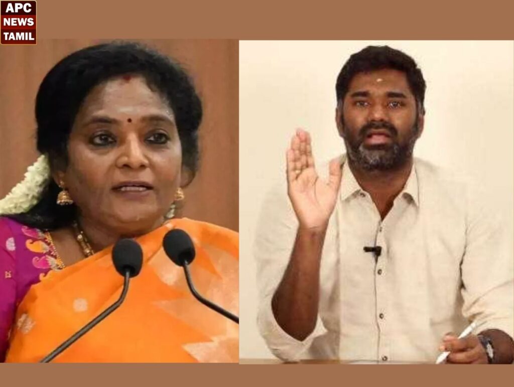 யூடியூபர் மாரிதாஸ் கைது - தமிழிசை சவுந்தரராஜன் கடும் கண்டனம்