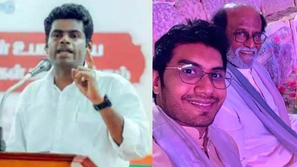 அண்ணாமலையின் 'வி தி லீடர்ஸ்' இயக்கத்தில் இணையவுள்ளாரா ரஜினியின் மருமகன் விசாகன்? அரசியல் வட்டாரங்களில் பரபரப்பு