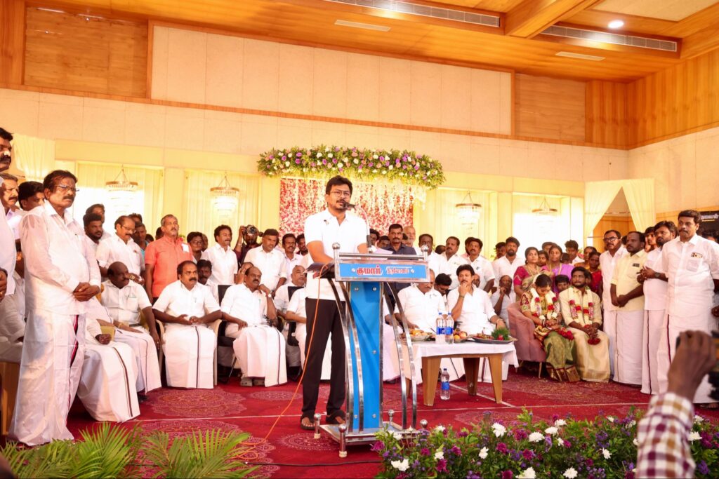 எதிர்க்கட்சித் தலைவர் உதயநிதி ஸ்டாலின்