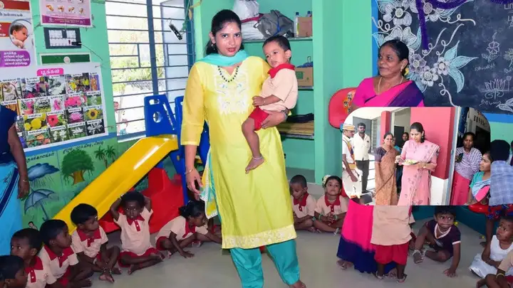 அரசு அங்கன்வாடிக்கு விசிட் அடித்த ஐஏஎஸ் அதிகாரி: பெரம்பலூர் கலெக்டர் சரண்யா அறி எடுத்த நெகிழ்ச்சியான முடிவு!