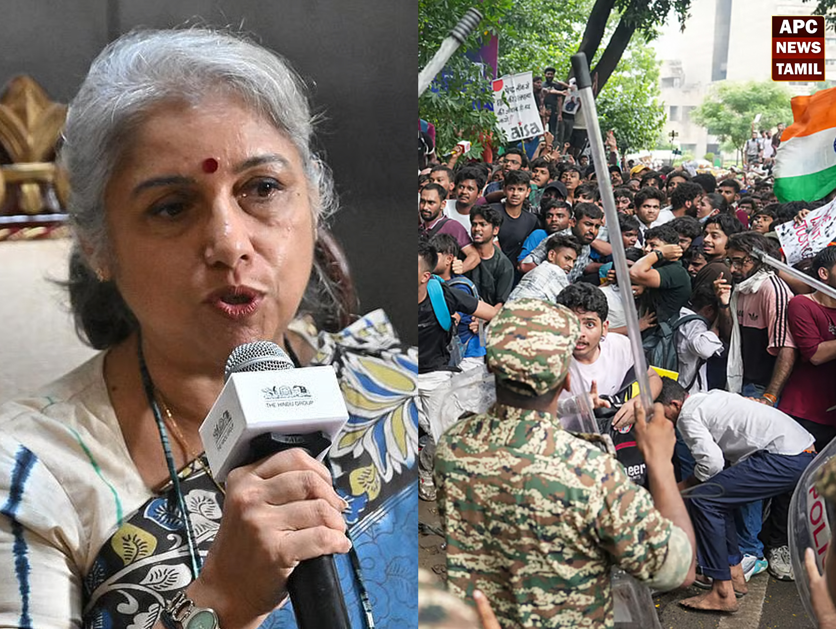 “மாணவர்கள் முட்டிபோட்டு கதறுவதை பார்த்ததும் தூக்கமே வரவில்லை; ஜூலை 20 சம்பவங்களை நினைத்தால் பொறுக்க முடியவில்லை!” – நடிகை ரேவதி உருக்கம்!