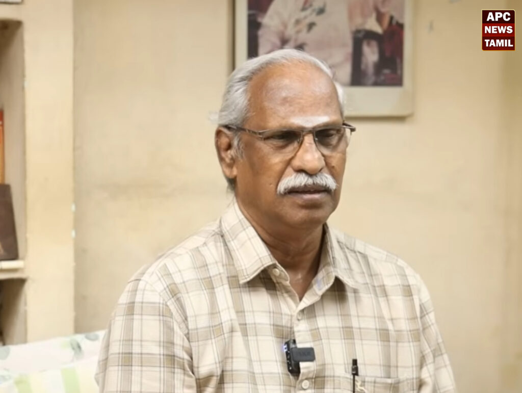 மூத்த பத்திரிகையாளர் அய்யநாதன்