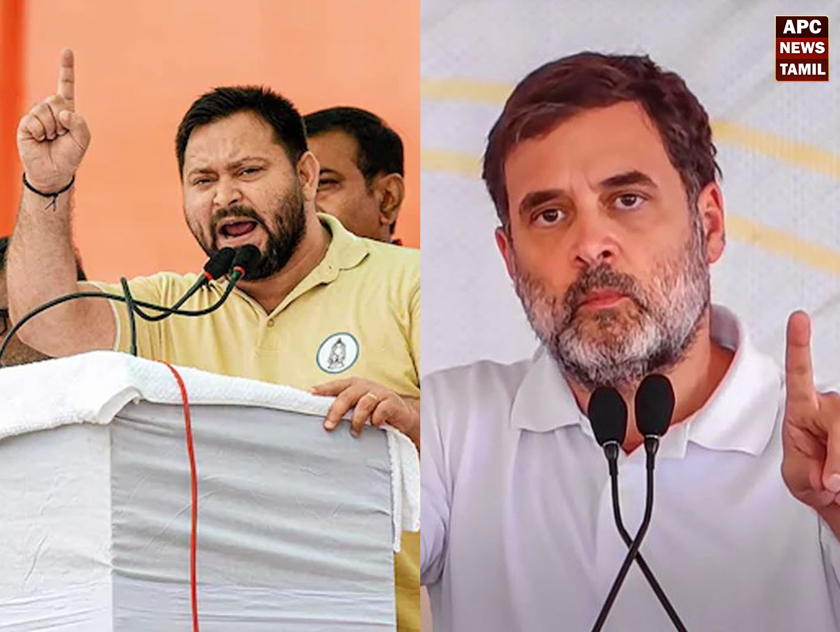 பீகாரில் மாணவர்களை நோக்கி AK-47 துப்பாக்கியால் சுட்ட காவலர் சஸ்பெண்ட்: தேஜஸ்வி, ராகுல் காந்தி கடும் கண்டனம்!