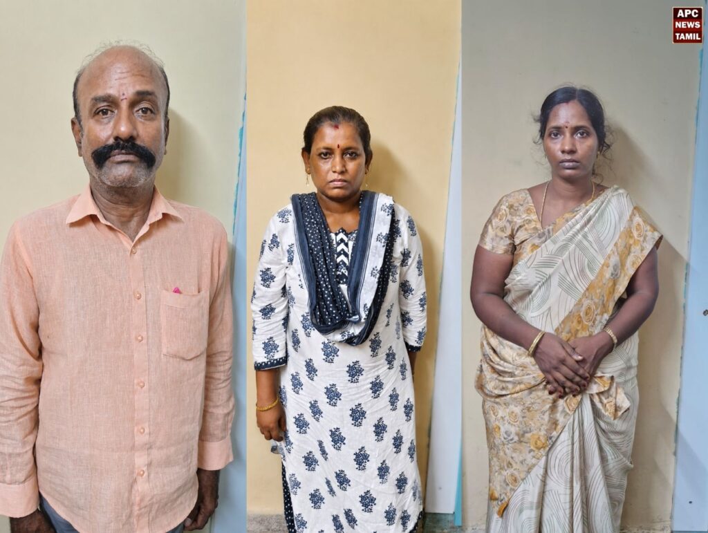 'அம்மன்' பட வாய்ப்பு என அழைப்பு... தனியார் விடுதியில் நடிகைக்கு நேர்ந்த பகீர்! போலி தயாரிப்பாளர் உள்பட 3 பேர் கைது!​