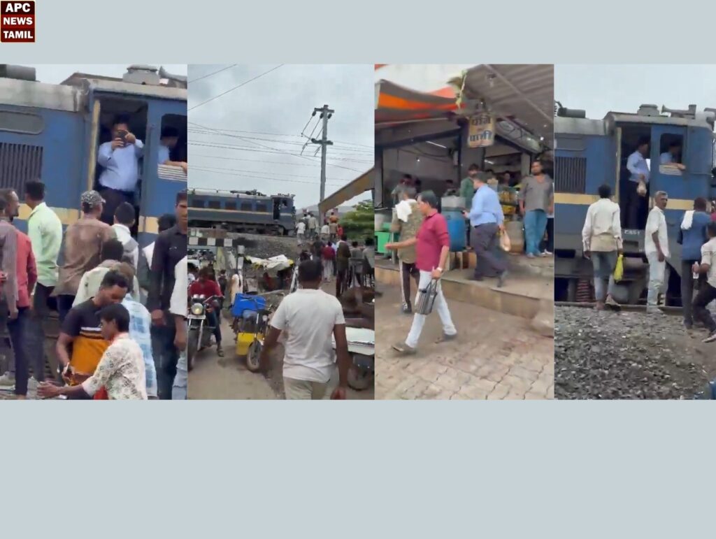 சமோசா வாங்க நின்ற ரயில் - சமூக வலைதளங்களில் வைரலான வீடியோவுக்கு ரயில்வே விளக்கம்!