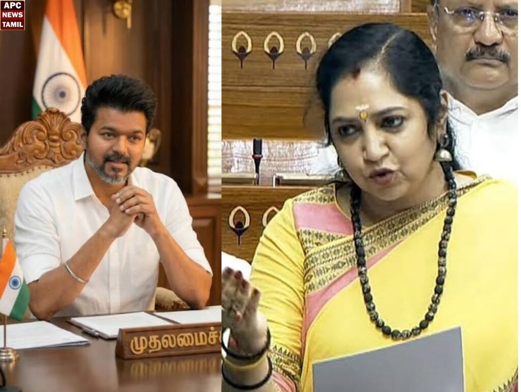 "ஆளுநரின் விருப்பத்திற்கு வளையக் கூடாது!" – முதல்வர் ஜோசப் விஜய்க்கு திமுக எம்பி தமிழச்சி தங்கப்பாண்டியன் அவசரக் கடிதம்!
