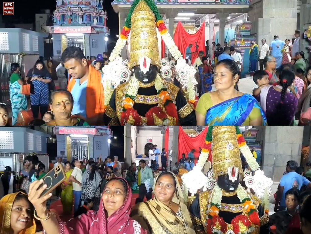 65 ஆண்டுகளுக்குப் பிறகு வரலாற்றுச் சாதனை: திருவொற்றியூரில் கிளி வாகனத்தில் ஆண்டாள் வீதி உலா!