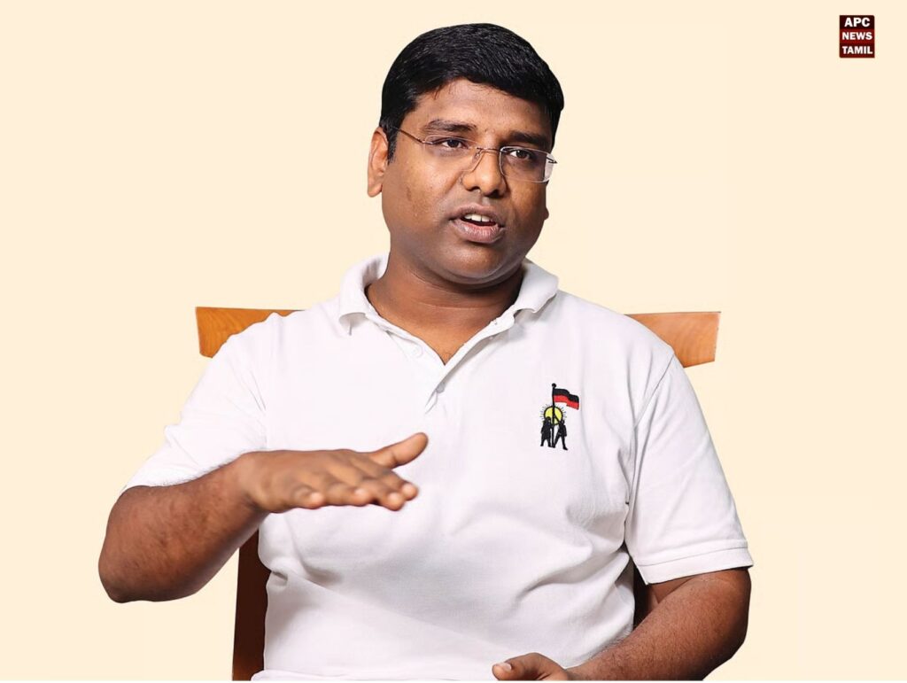 விஜயின் அடக்குமுறைக்கு திமுக பயப்படாது’: மாணவரணி துணைச் செயலாளர் தமிழ் கா. அமுதரசன் அதிரடி பேட்டி!