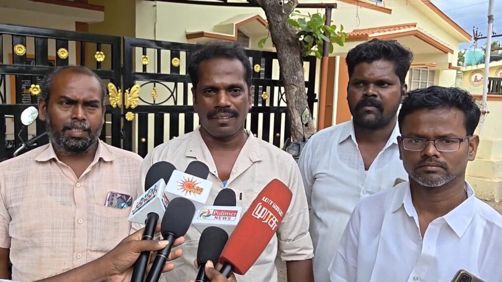 25 ஆண்டுகால உழைப்புக்கு இதுதான் பரிசா?" – சோழவந்தான் தவெக எம்.எல்.ஏ.-விடம் பேரூர் கழகச் செயலாளர் சுரேஷ் ஆவேசப் புகார்!