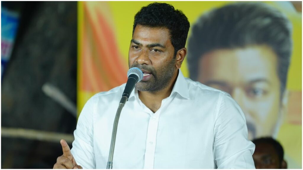 என்ன சார் இப்படி பேசிட்டீங்க? அரசுப் பள்ளியைக் கலாய்த்துவிட்டு.. அதே பள்ளியைக் கொண்டாடிய அமைச்சர் ஆதவ் அர்ஜுனா!