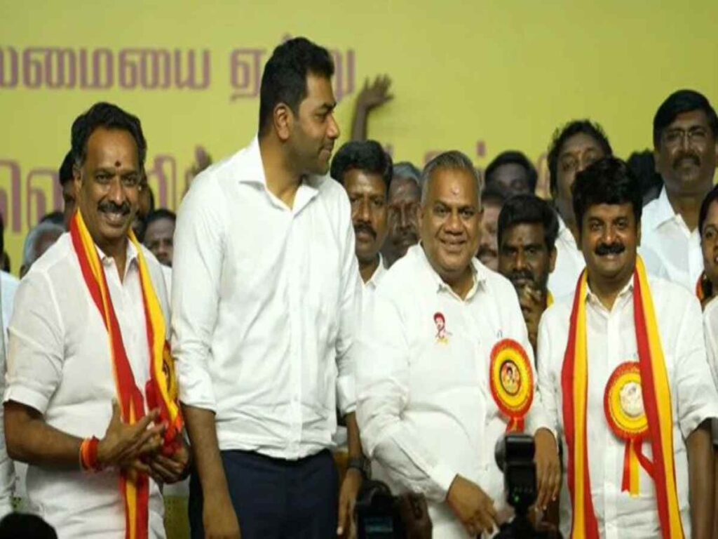 தவெக எம்.எல்.ஏ-க்களை விலைக்கு வாங்க திமுக - அதிமுக கூட்டு சதி!" – அமைச்சர் நிர்மல்குமார் அதிரடி பேட்டி!