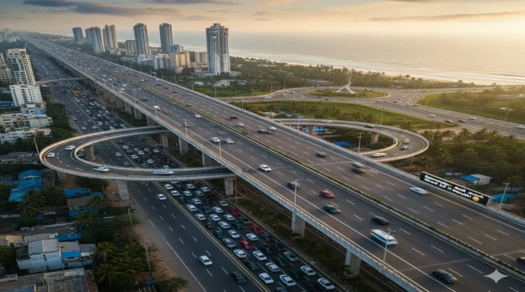 Thiruvanmiyur–Uthandi ECR Elevated Road Project: Decision made to reduce cost to ₹1,500 crore!