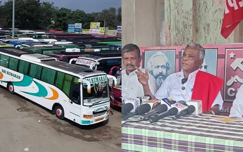 தனியார் பேருந்து கட்டண உயர்வால் மக்கள் கடும் பாதிப்பு – சிபிஎம் கண்டனம்!