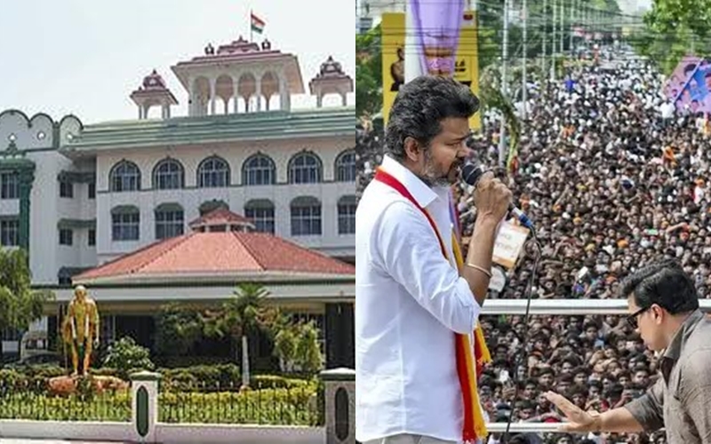 கரூர் கூட்ட நெரிசல் வழக்கு: அரசு வேலையின் நிரந்தரத்தன்மை நீதிமன்ற தீர்ப்புக்கு உட்பட்டது – மதுரைக்கிளை தீர்ப்பு..!