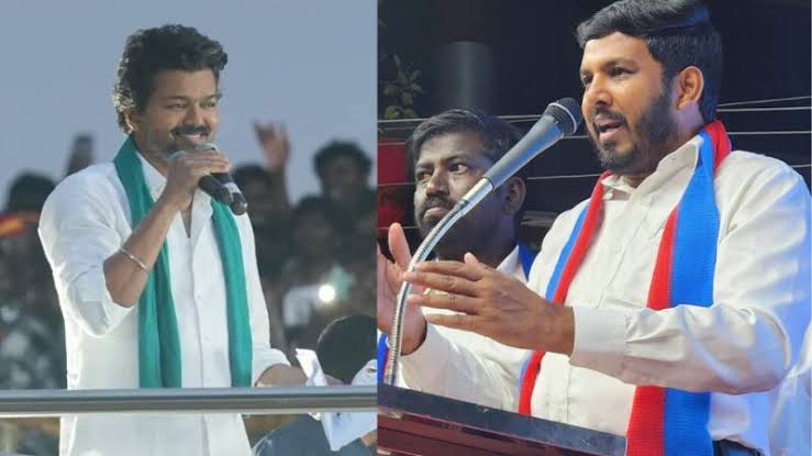 தவெக அரசைச் சுற்ற வளைக்கும் சர்ச்சைகள்.. ஆளூர் ஷாநவாஸ் முதல் அய்யநாதன் வரை.. கிழித்துத் தொங்கவிட்ட விமர்சனங்கள்!