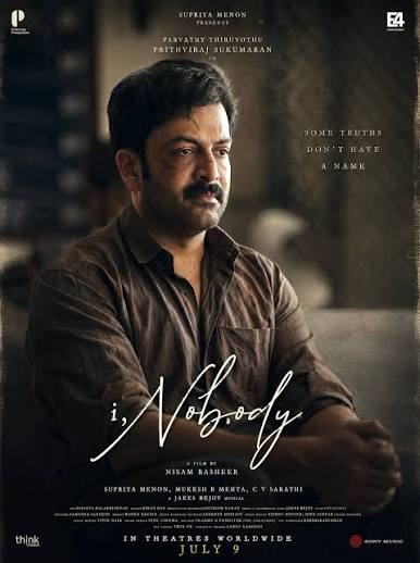 திரையரங்குகளை அதிரவைக்க வரும் பிரித்திவிராஜின் “I, Nobody”..! ஜூலை 9-ல் வெளியாகிறது ரிலீஸ் டீசர்!