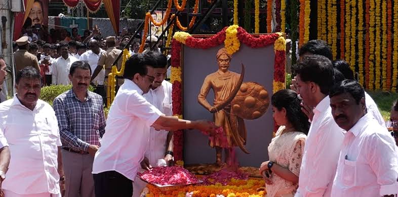 "விடுதலைக் கனலை நம் மண்ணில் மூட்டிய மாபெரும் வீரர்": மாவீரன் அழகுமுத்துக்கோனுக்கு மு.க.ஸ்டாலின் புகழஞ்சலி!