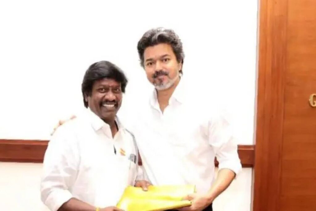 தவெக எம்.எல்.ஏ இளையராஜா