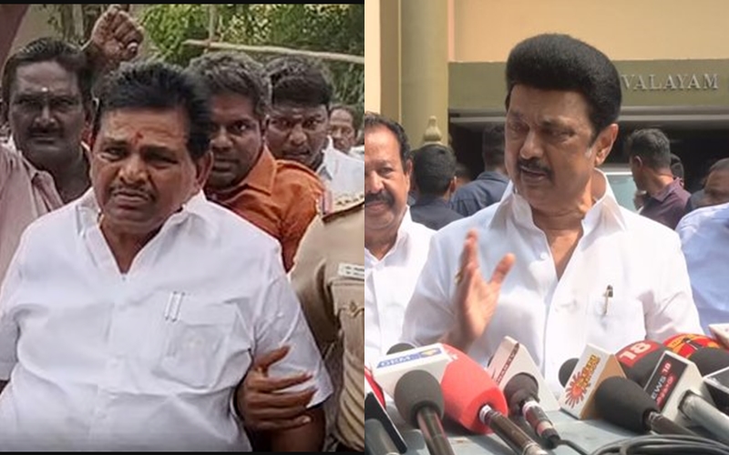 அனிதா ராதாகிருஷ்ணன் - மு.க.ஸ்டாலின்