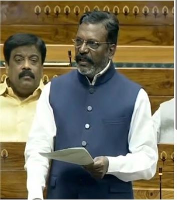 "NEET-ஐ திருத்தாதீங்க... தூக்கி எறியுங்க!" நாடாளுமன்றத்தில் திருமாவளவன் ஆவேசப் பேச்சு!