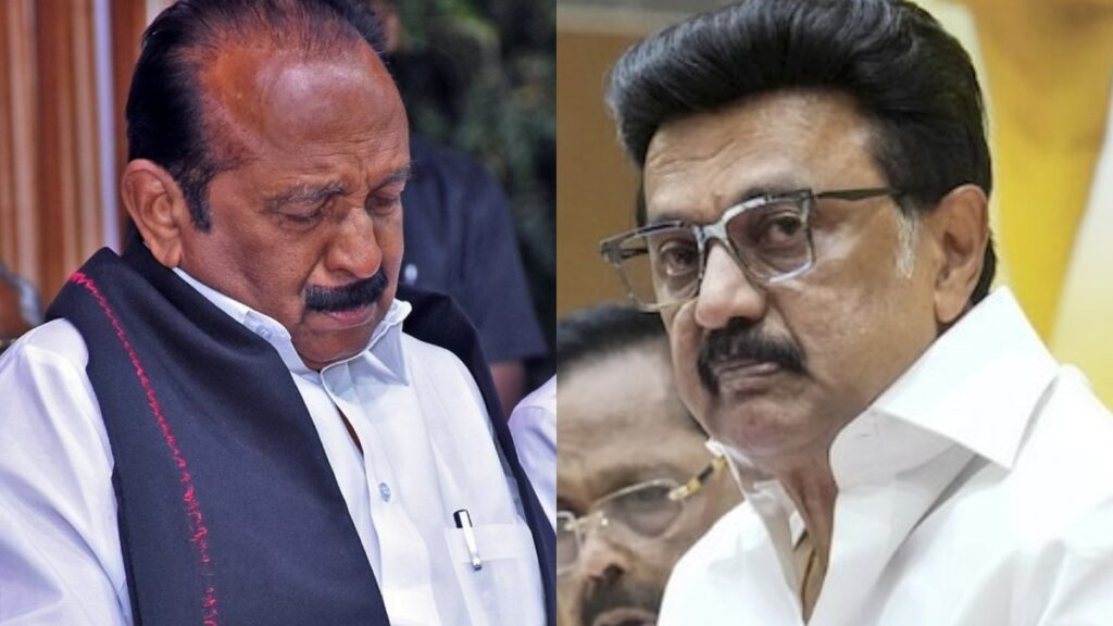 வைகோ - ஸ்டாலின்