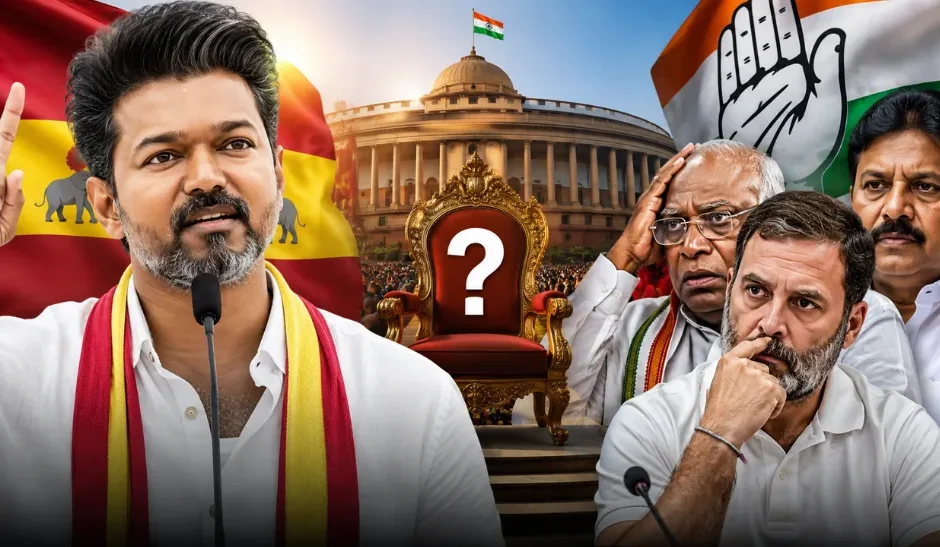 "அன்னைக்கு அகிலேஷ், இன்னைக்கு விஜய்!".. நடுத்தெருவில் நிற்கும் காங்கிரஸ்? பரபரக்கும் 2029 பிரதமர் ரேஸ்!