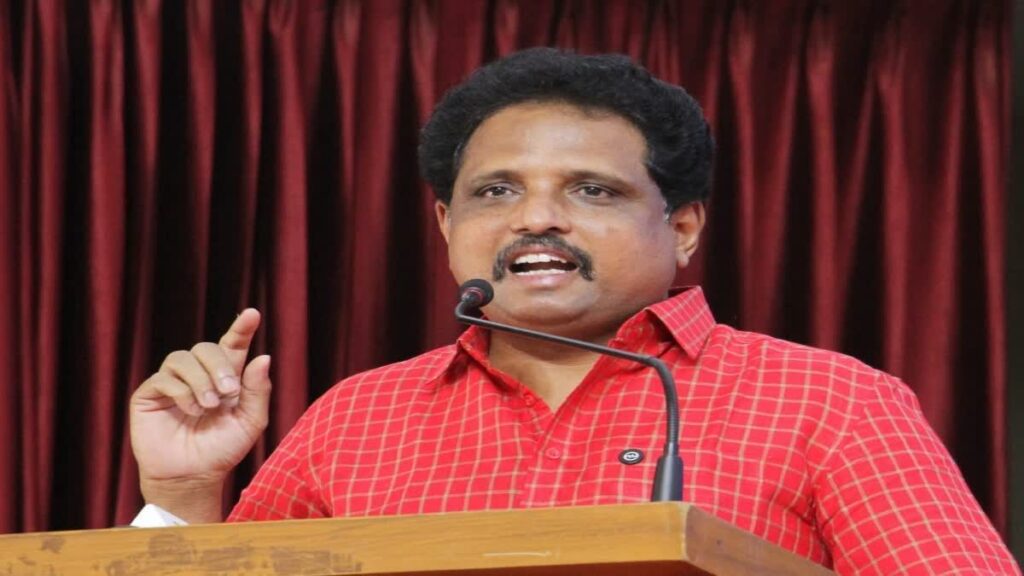 இடதுசாரி மாணவர் மீதான தாக்குதல்: மதுரை முனிச்சாலையில் சு.வெங்கடேசன் எம்.பி தலைமையில் மாபெரும் கண்டன ஆர்ப்பாட்டம்!