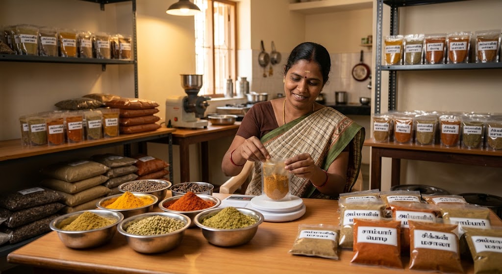 "ரூ.5,000 முதலீட்டில் வீட்டிலிருந்தே மசாலா தொழில்!": பெண்களுக்கு மாதம் ரூ.30,000 வரை வருமானம் ஈட்ட அசத்தல் வழிகாட்டுதல்!