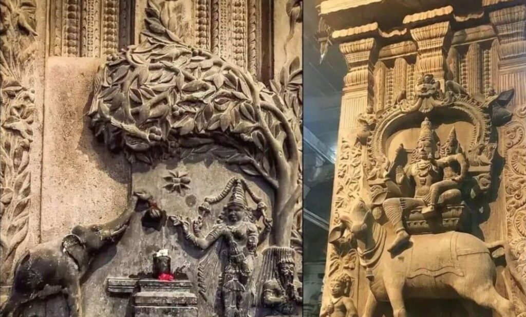 லால்குடி அருகே கொள்ளிடம் ஆற்றில் சோழர் கால கட்டிட எச்சங்கள் கண்டுபிடிப்பு! தொல்லியல் துறை அகழாய்வு செய்ய பொதுமக்கள் தீவிர கோரிக்கை!