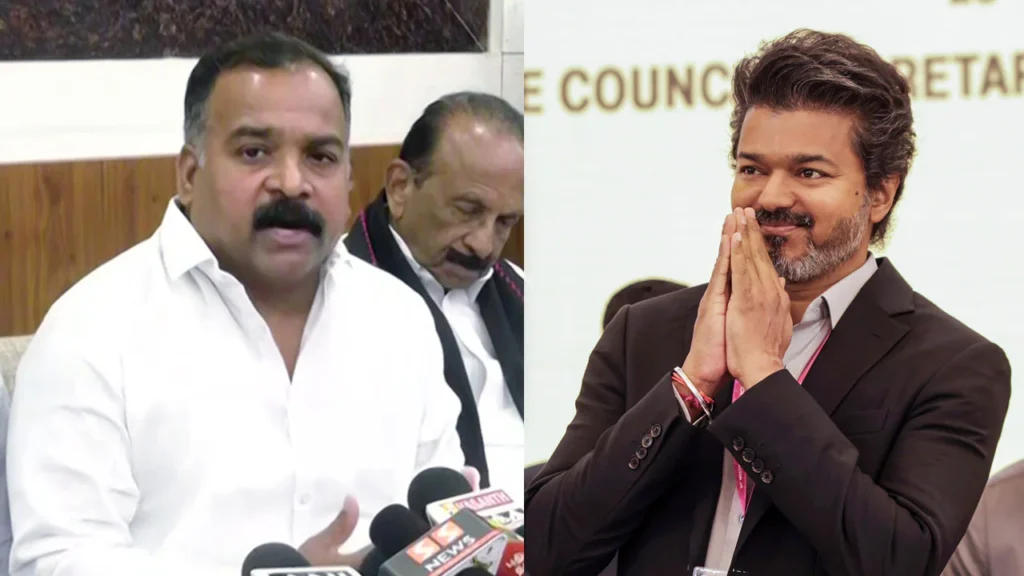 "எங்க எல்லையில கை வைக்காதீங்க!" விஜய்யை எச்சரிக்கும் மாணிக்கம் தாகூர்... பின்னணியில் என்ன நடக்கிறது?