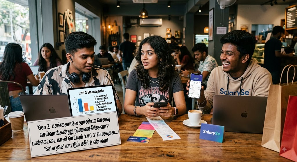 ‘Gen Z’ பசங்கனாலே ஜாலியா செலவு செய்வாங்கன்னு நினைச்சீங்களா? பாக்கெட்டை காலி செய்யும் 'டாப் 3' செலவுகள்... 'SalarySe' காட்டும் பகீர் உண்மை!