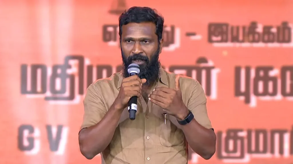 "சூரி உடம்பையும் மனசையும் வருத்திக்கிட்டு நடிக்கிறாரு... ரிஸ்க்கைக் கொஞ்சம் குறைச்சுக்கணும்!" - வெற்றிமாறன் உருக்கம்
