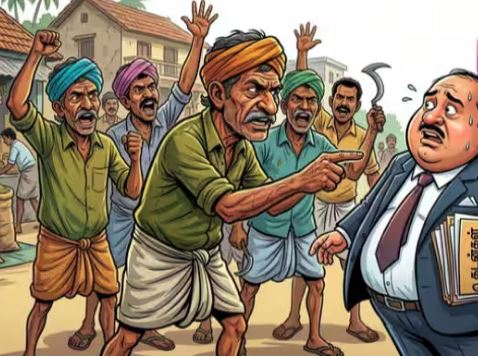 கும்மிடிப்பூண்டியில் கிராம சபை கூட்டத்தில் பரபரப்பு:"பயிர் கடனை முழுமையாகத் தள்ளுபடி செய்யாதது ஏன்?" – தவெக எம்.எல்.ஏ.விடம் விவசாயி சரமாரி வாக்குவாதம்!