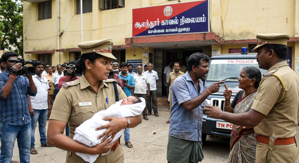 பச்சிளம் குழந்தை ரூ.4 லட்சத்திற்கு விற்பனை: கமிஷன் தகராறில் அம்பலமான அதிர்ச்சிச் சம்பவம்!
