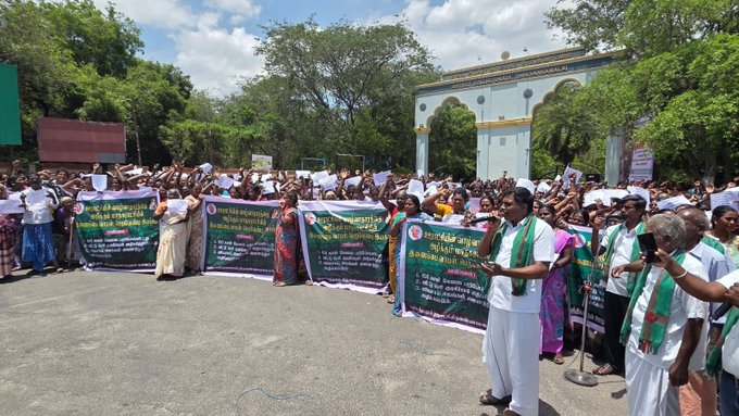 திருவண்ணாமலை மாநகராட்சி விரிவாக்கம்: ‘நோ’ சொன்ன 54 கிராம மக்கள்… ஆட்சியர் அலுவலகத்தில் திரண்ட காட்சி!